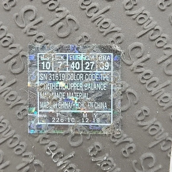 Skechers Vinyasa Glory Day Womens 10 Taupe Jeweled Platform Thong Sandals 31619 - Picture 10 of 11